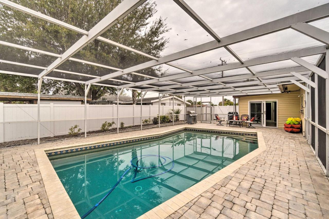 Home With Dock, Pool, Kayaks Walk To Palma Sola Bay Bradenton Exteriör bild